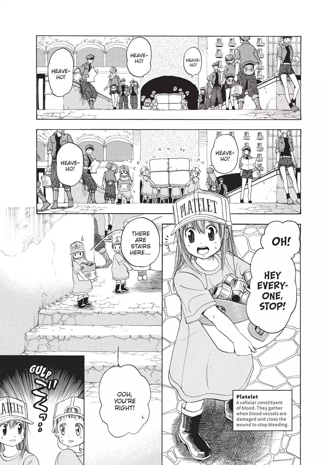 Hataraku Saibou chapter 4 page 1