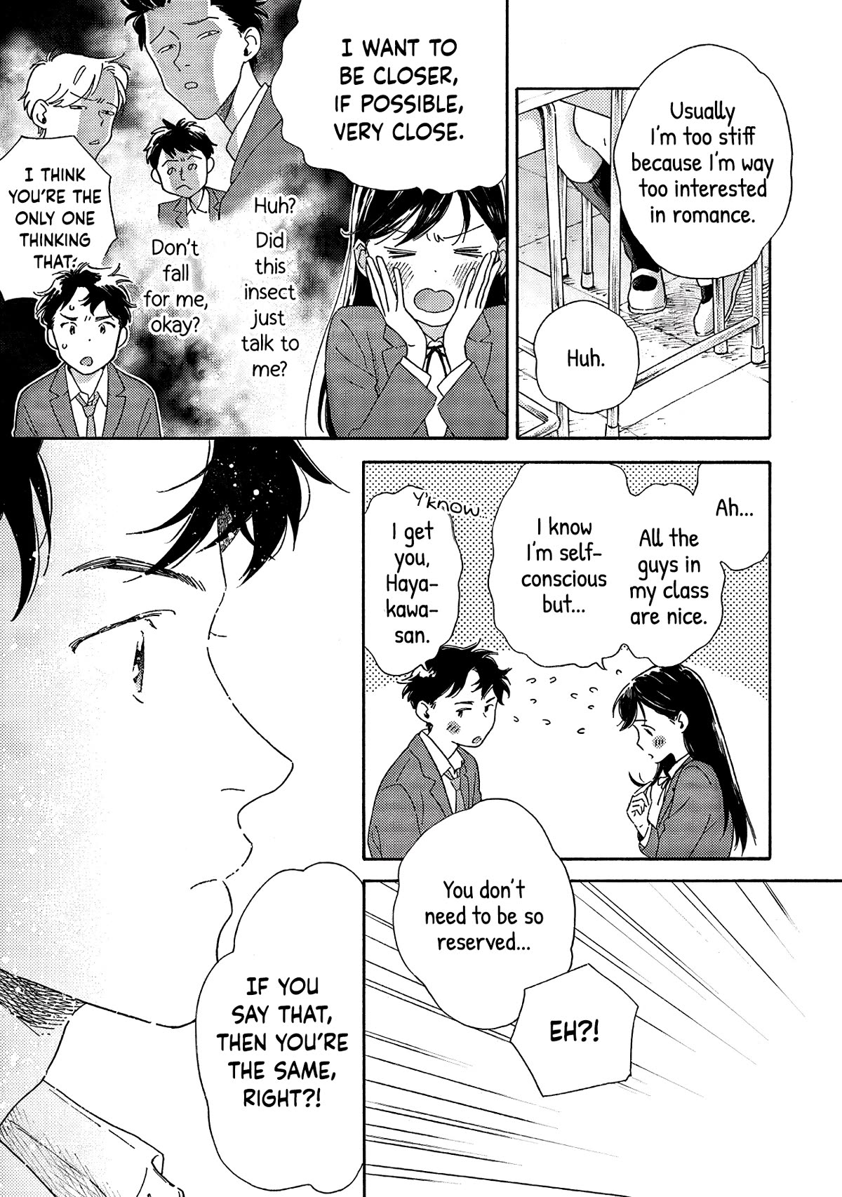 Hayakawa-san and Miura-kun chapter 1 page 27