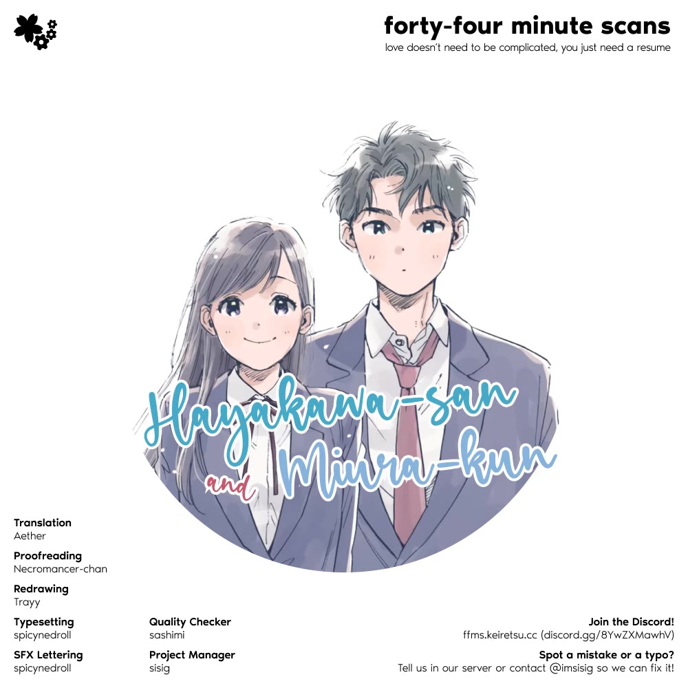 Hayakawa-san and Miura-kun chapter 11 page 42