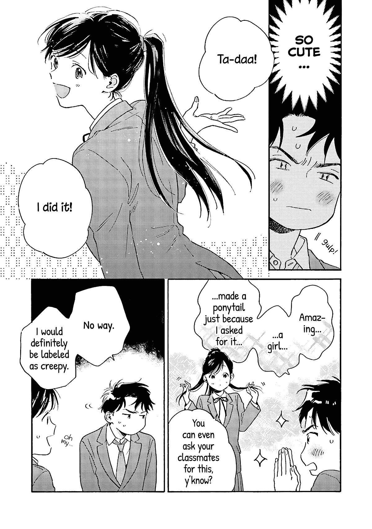 Hayakawa-san and Miura-kun chapter 3 page 17