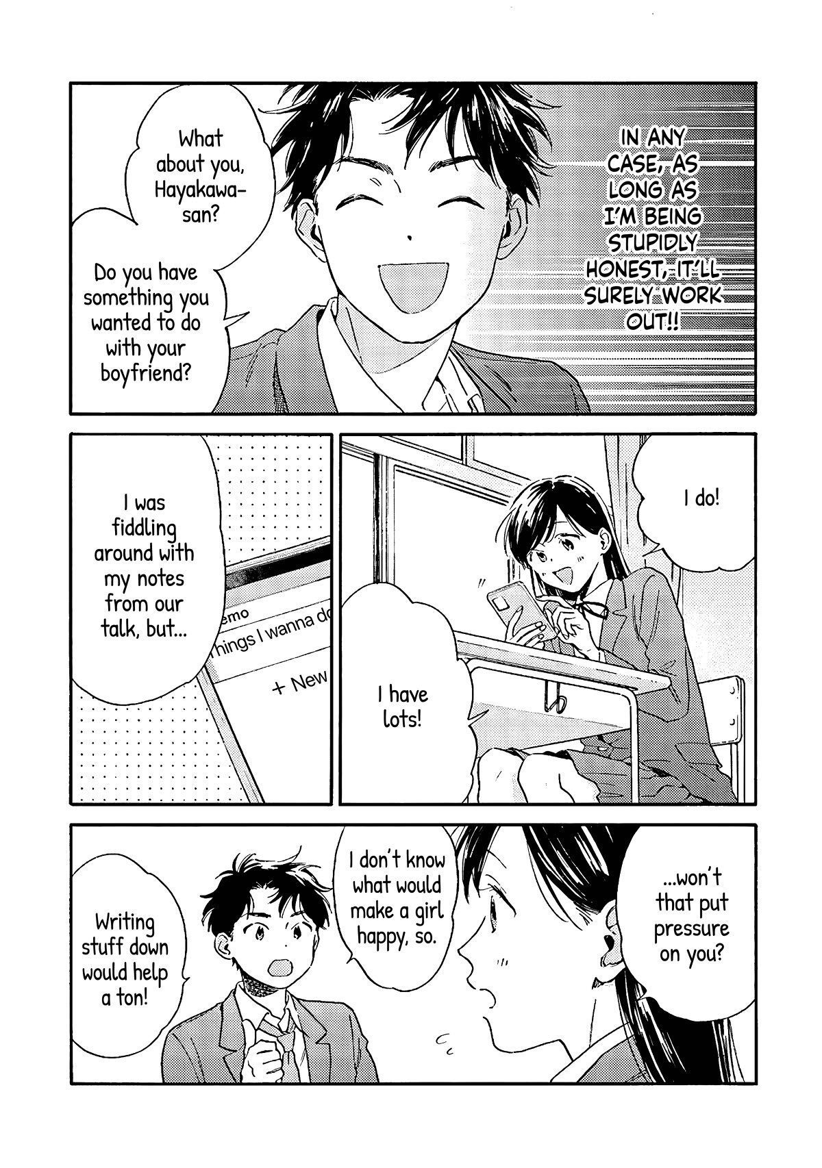 Hayakawa-san and Miura-kun chapter 3 page 6