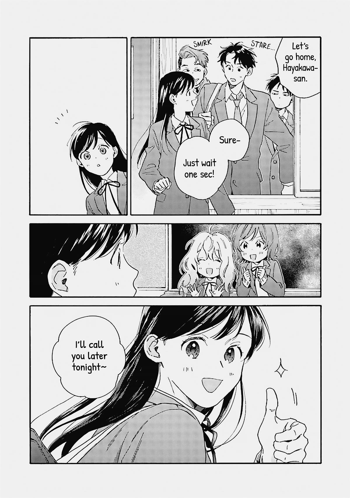 Hayakawa-san and Miura-kun chapter 5 page 2