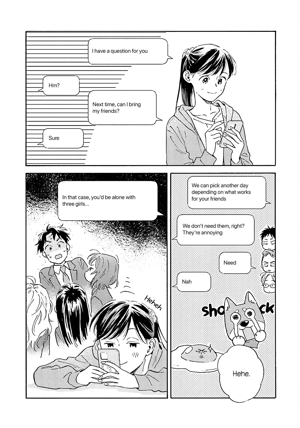 Hayakawa-san and Miura-kun chapter 7 page 12