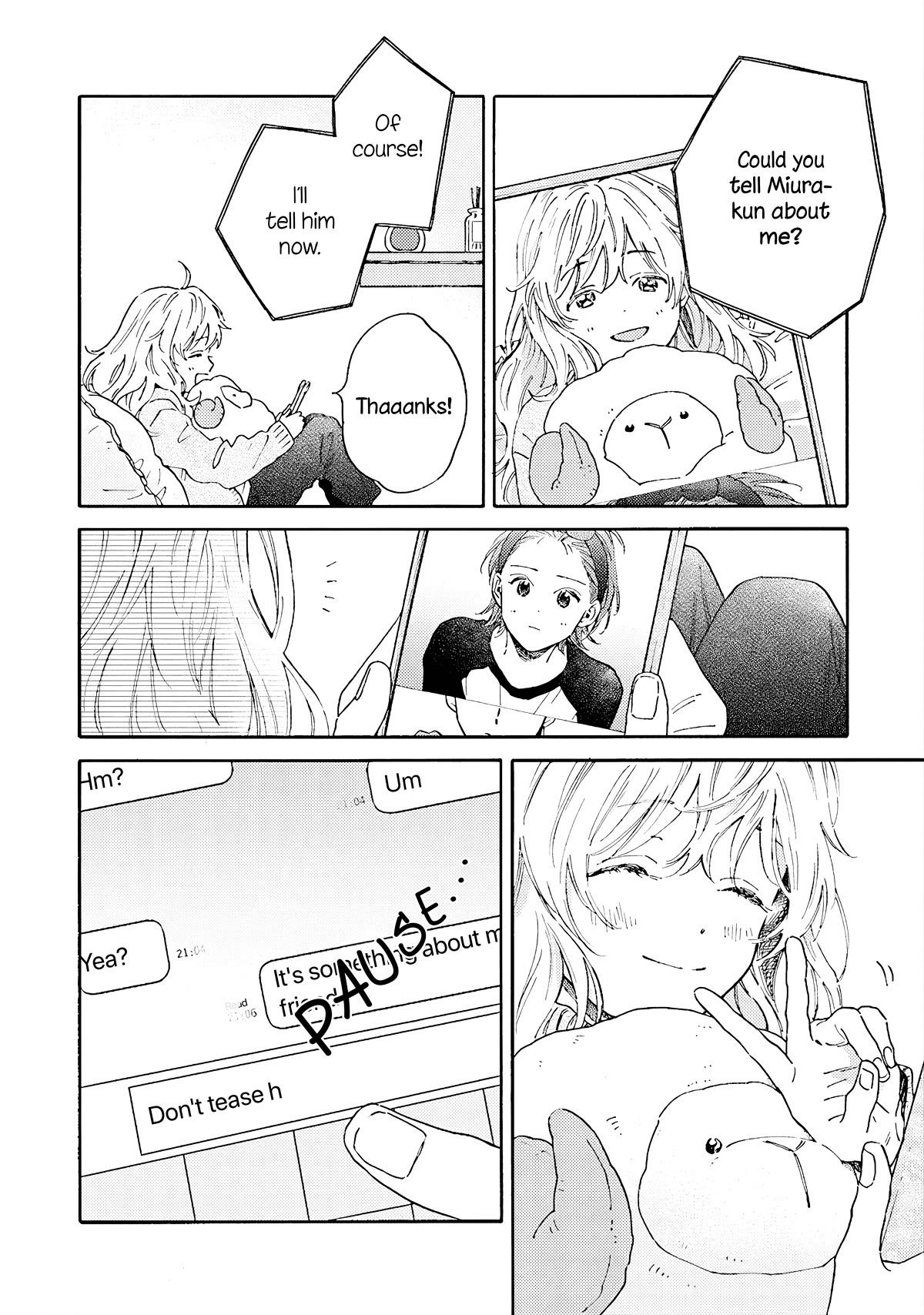 Hayakawa-san and Miura-kun chapter 7 page 16