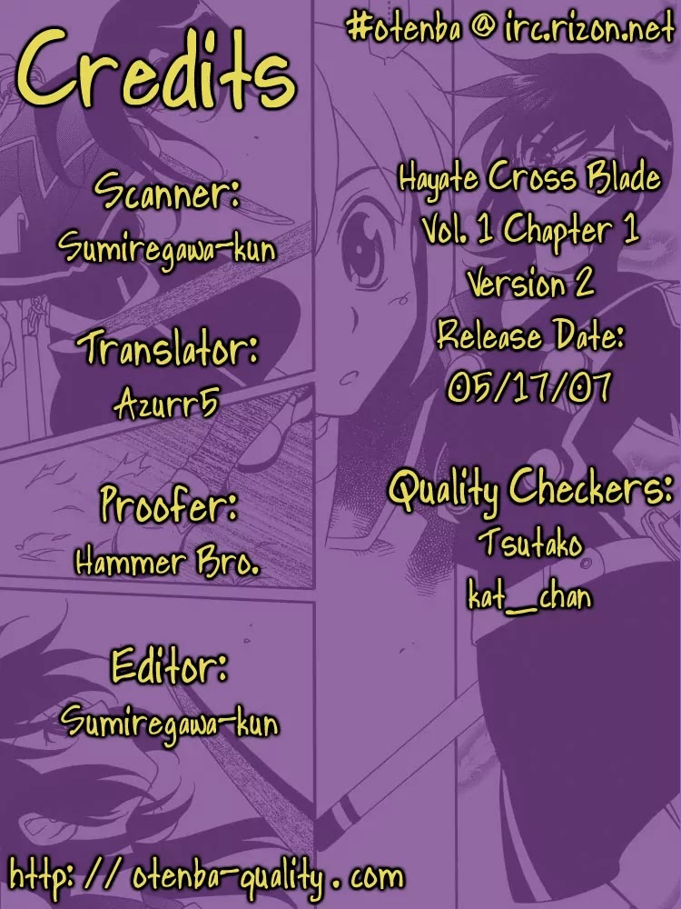 Hayate x Blade chapter 1 page 2
