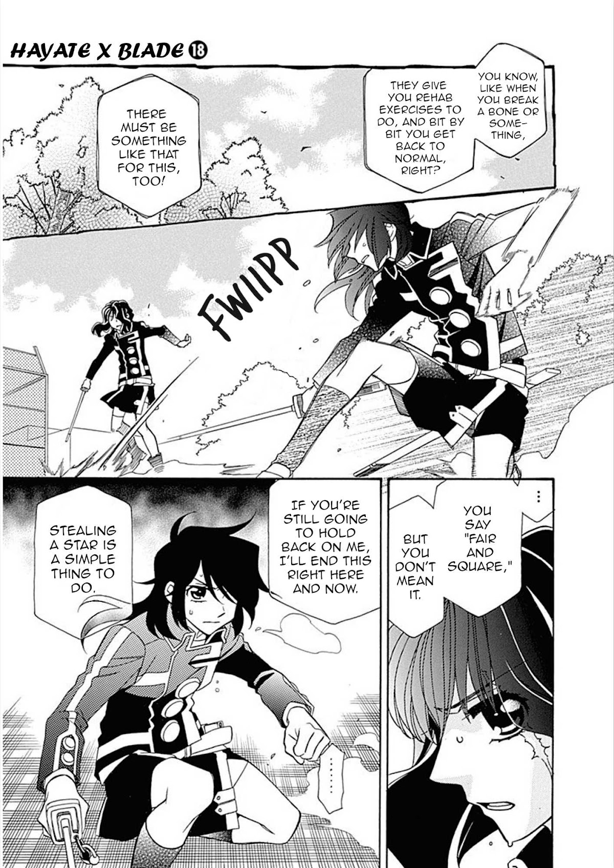 Hayate x Blade chapter 102 page 10