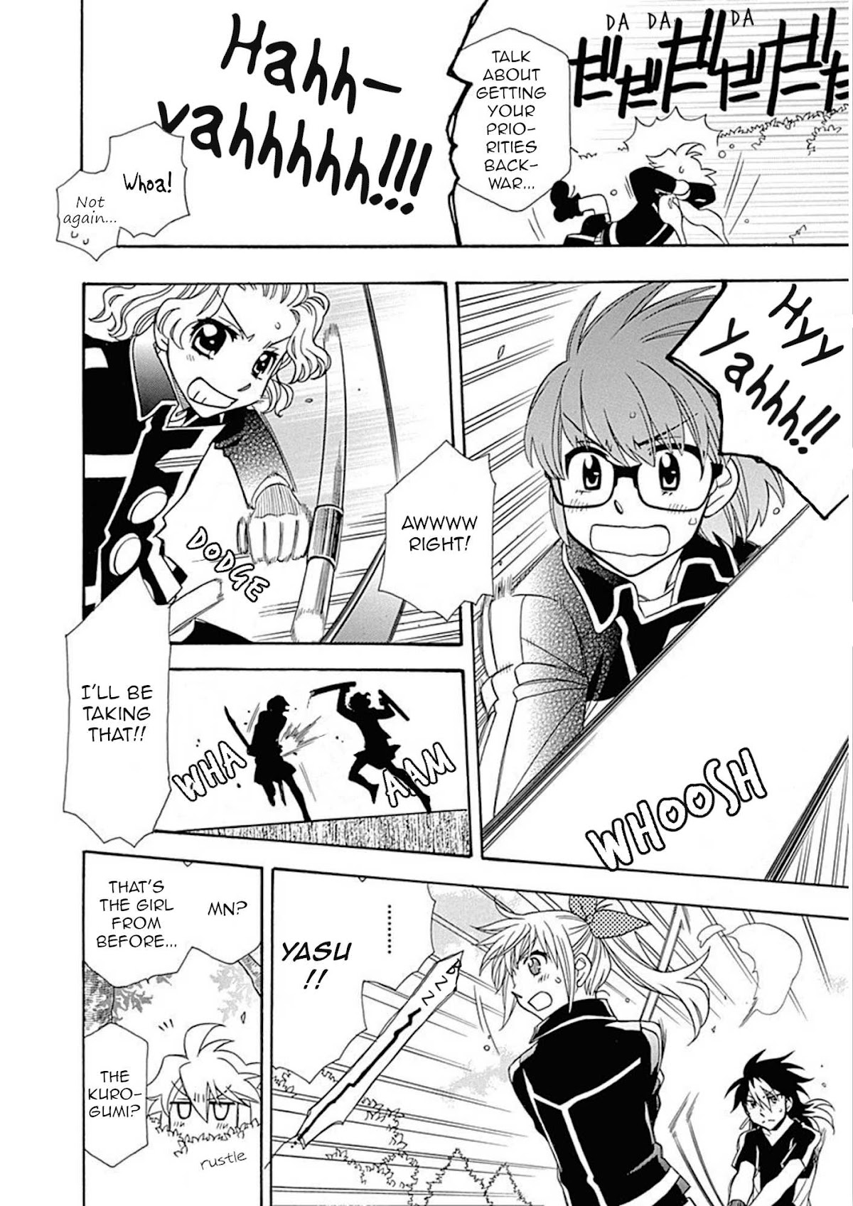 Hayate x Blade chapter 102 page 21
