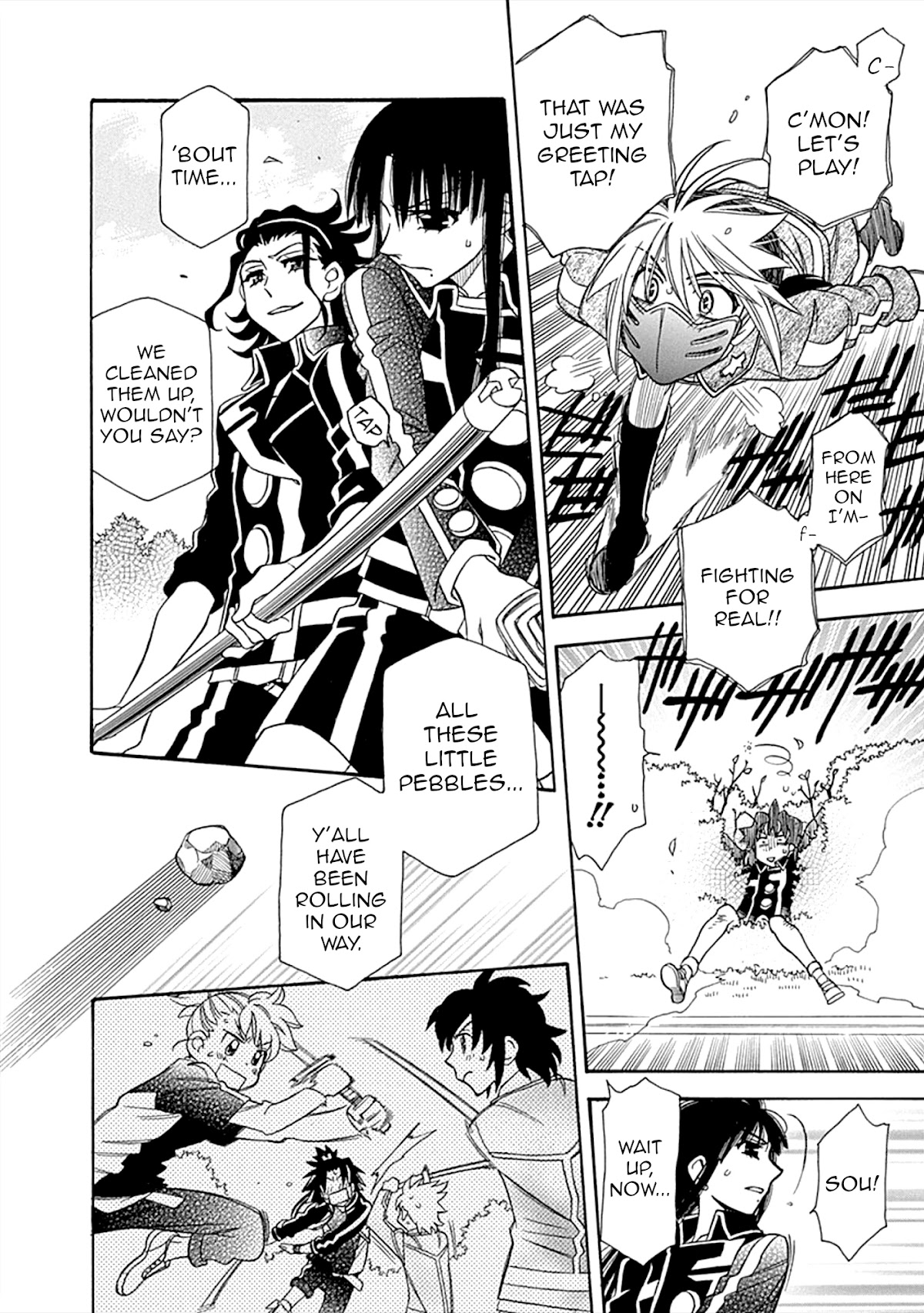 Hayate x Blade chapter 103 page 14