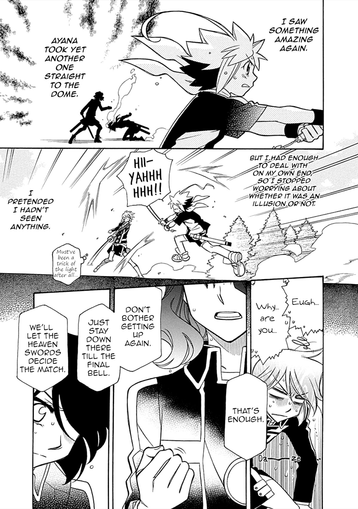 Hayate x Blade chapter 104 page 8