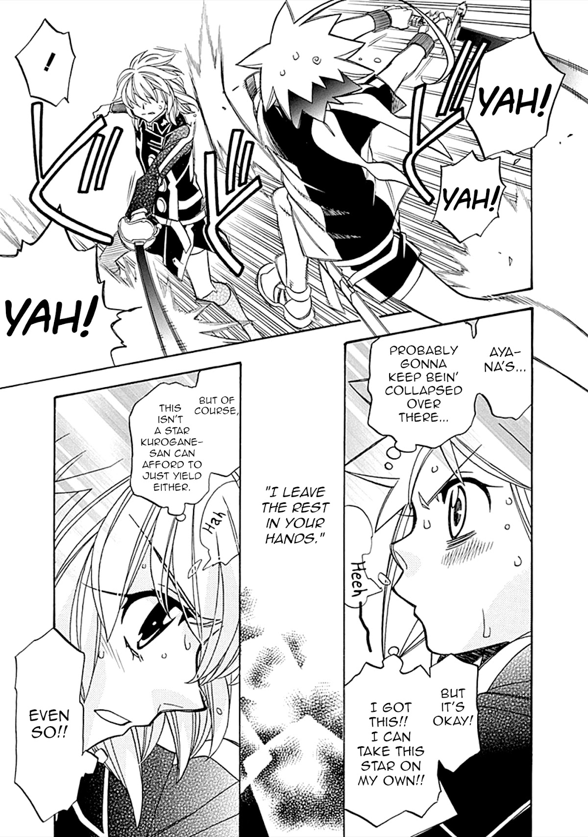 Hayate x Blade chapter 105 page 21