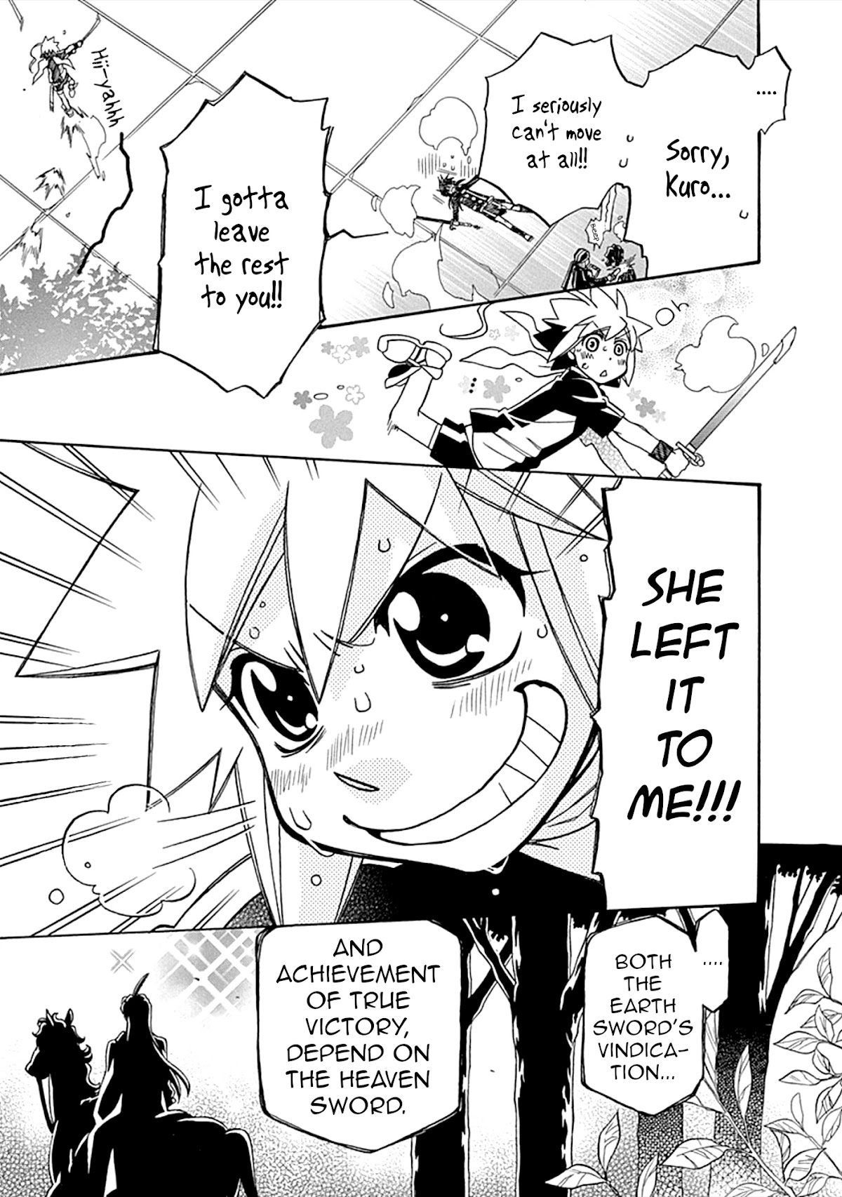 Hayate x Blade chapter 105 page 23