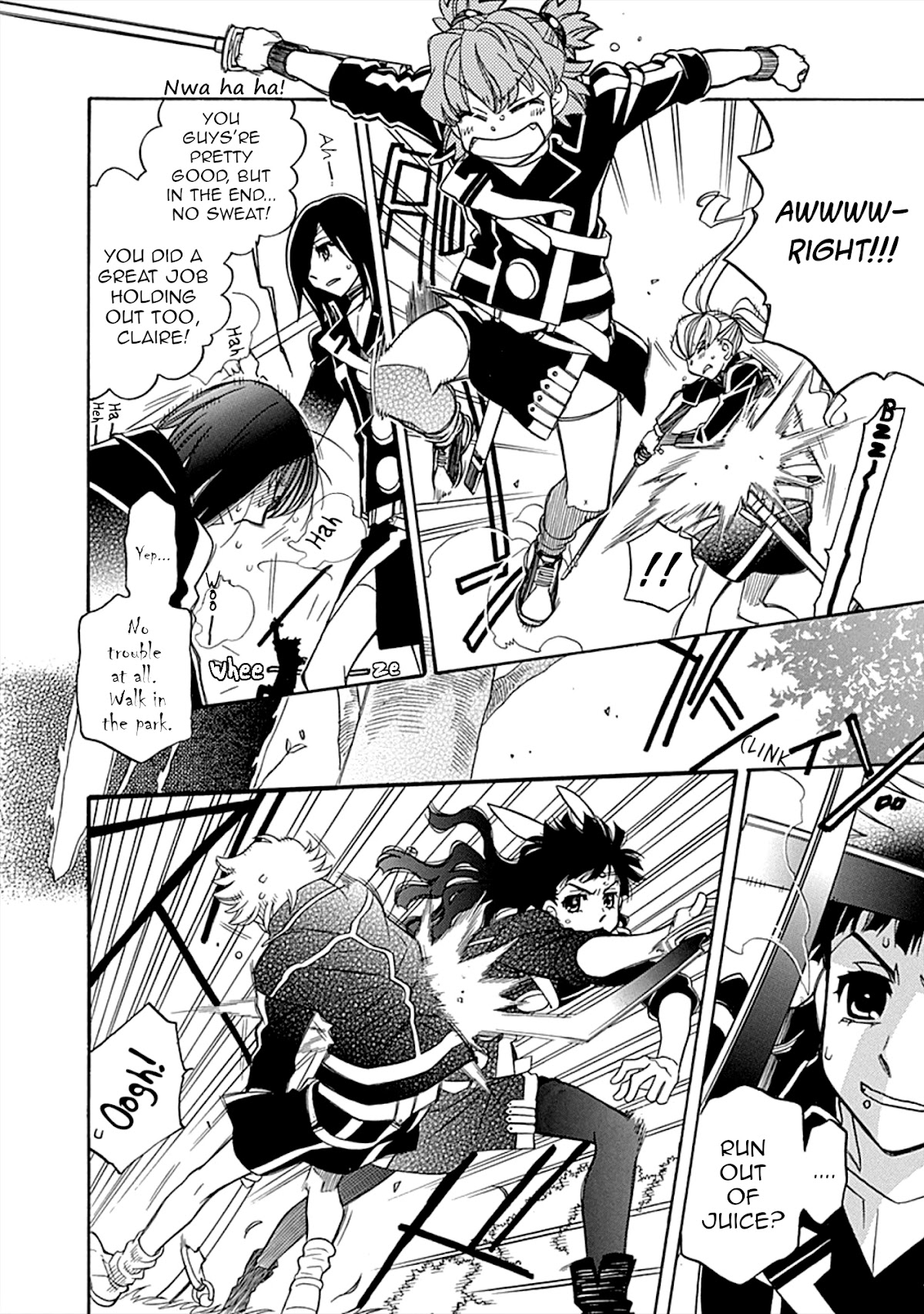 Hayate x Blade chapter 105 page 24