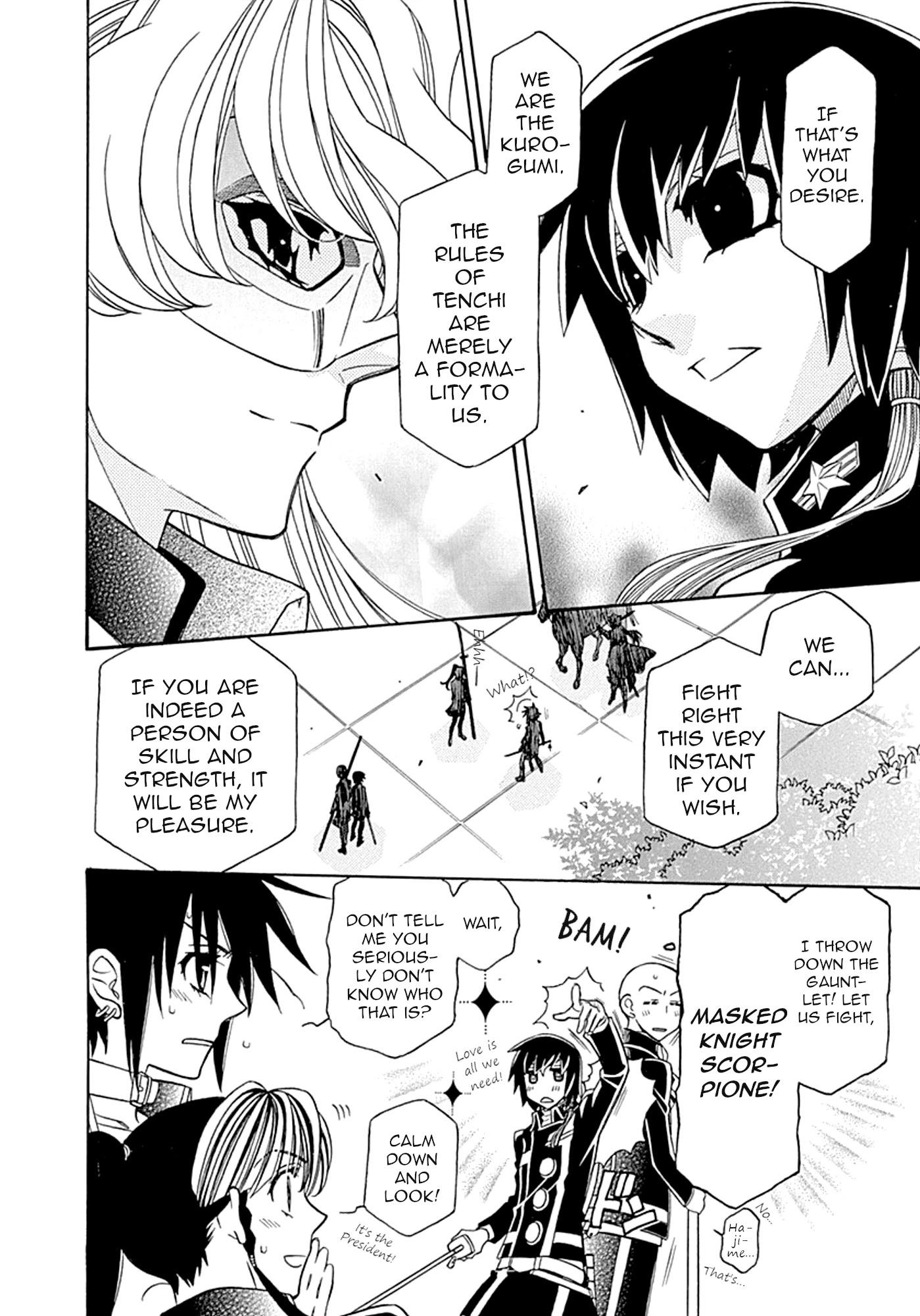 Hayate x Blade chapter 106 page 27