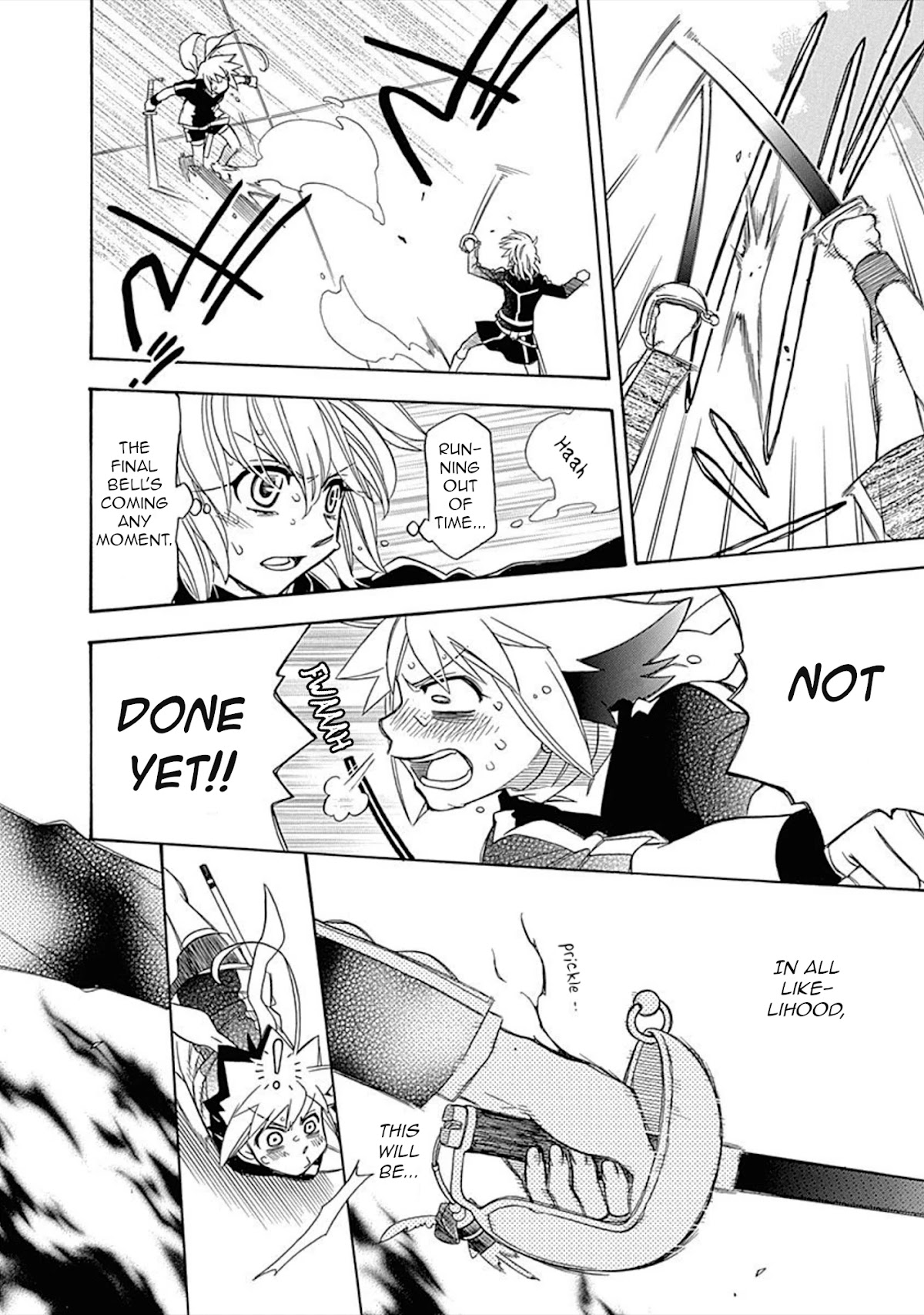 Hayate x Blade chapter 106 page 4