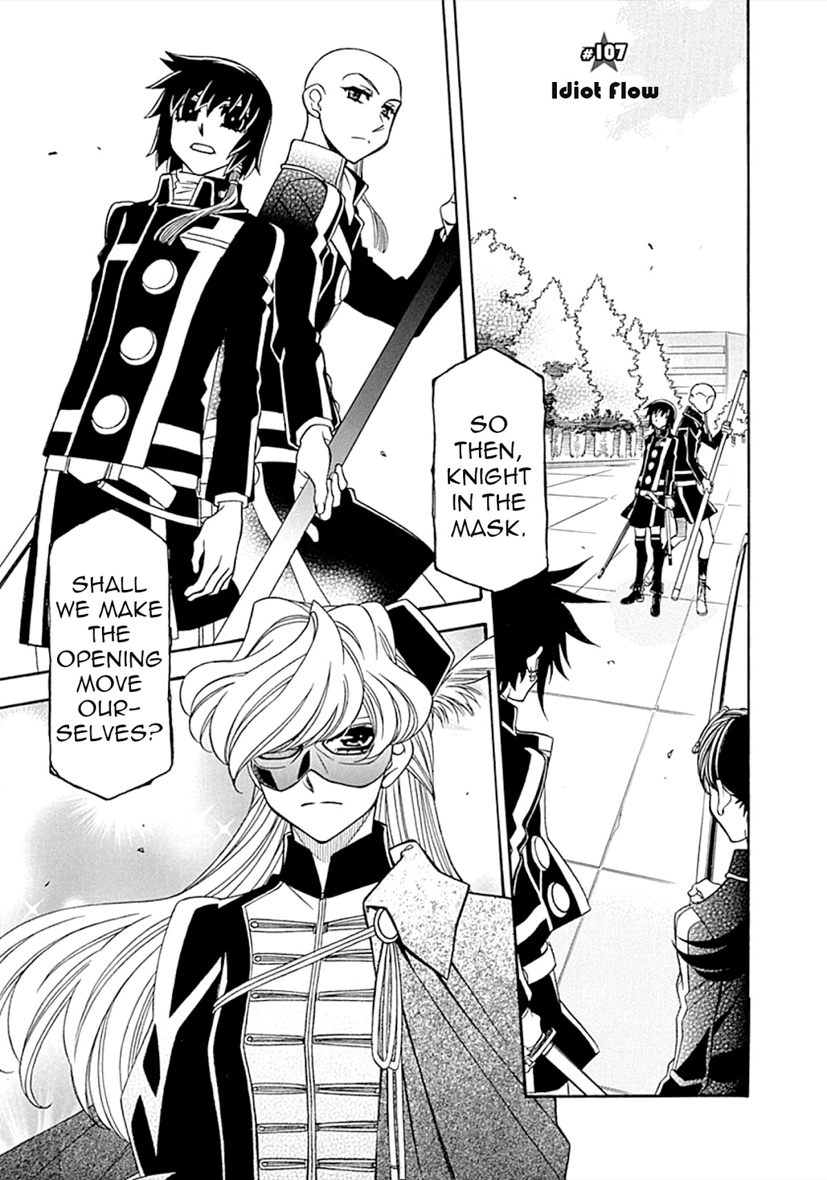 Hayate x Blade chapter 107 page 1