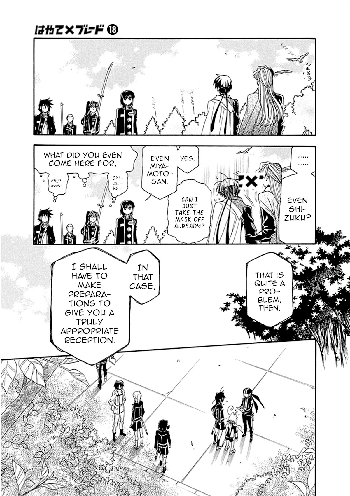 Hayate x Blade chapter 107 page 10