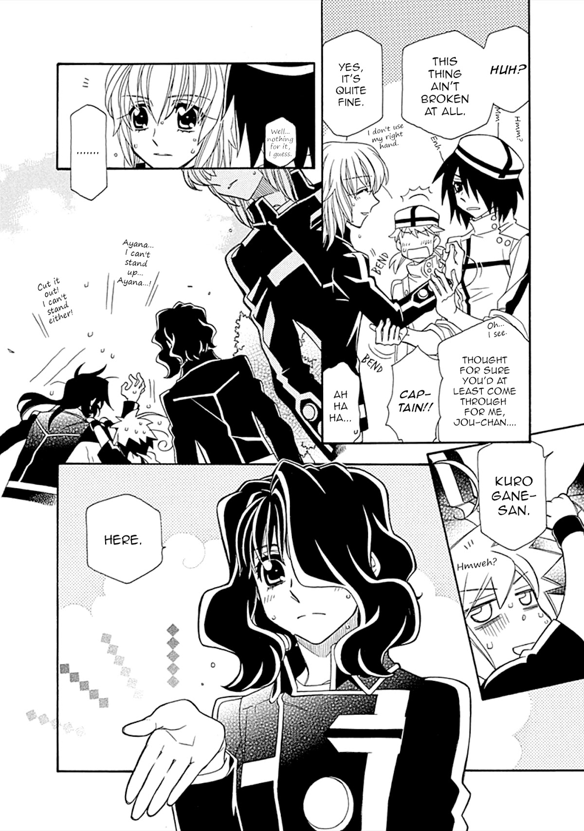 Hayate x Blade chapter 107 page 11