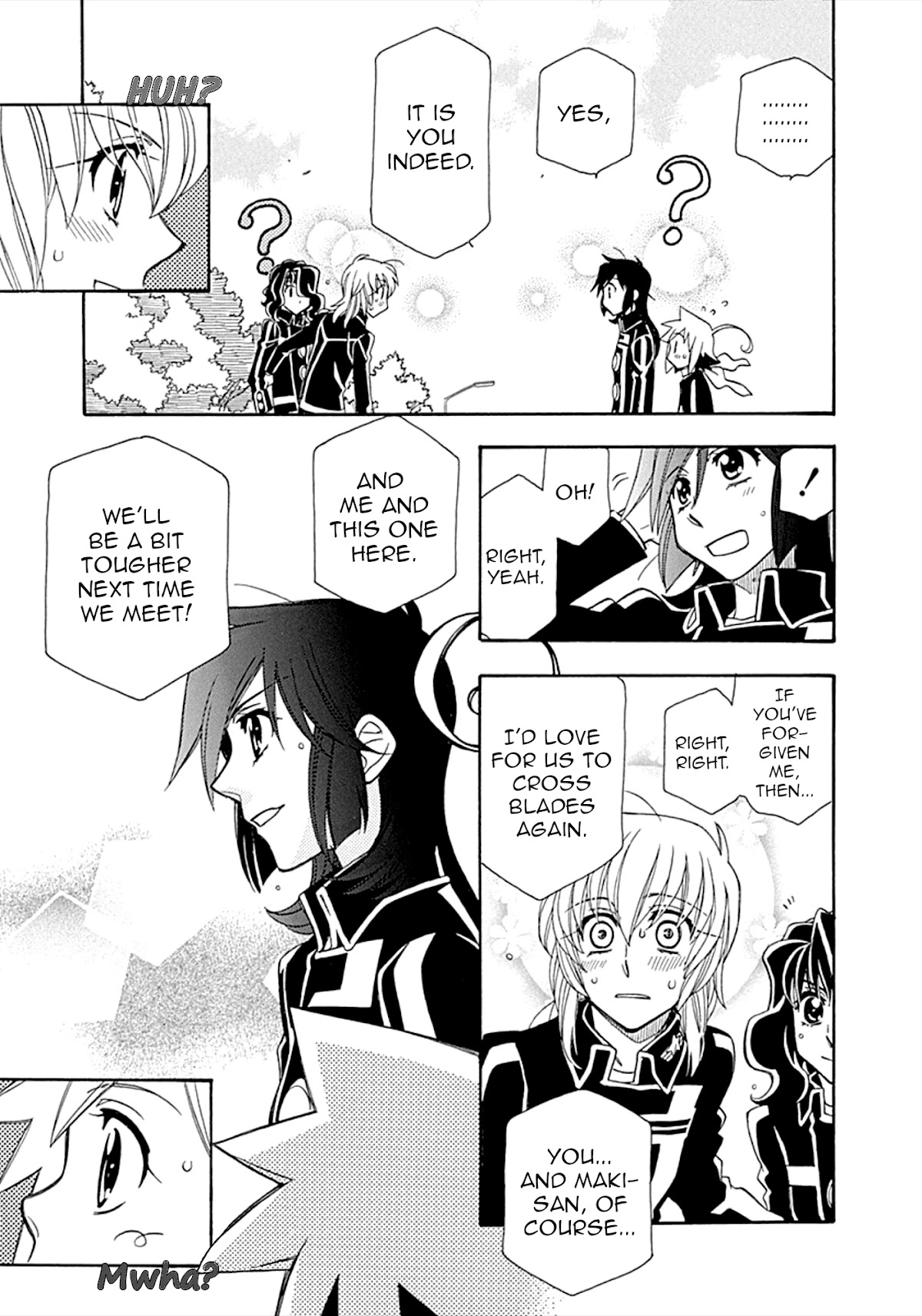 Hayate x Blade chapter 107 page 18