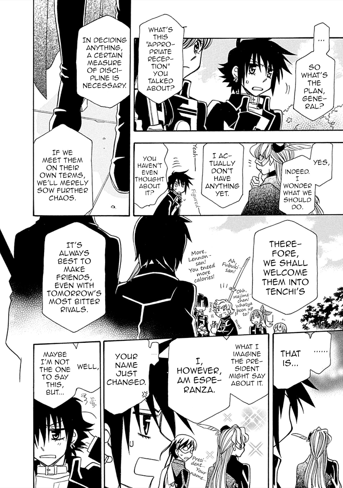 Hayate x Blade chapter 107 page 21