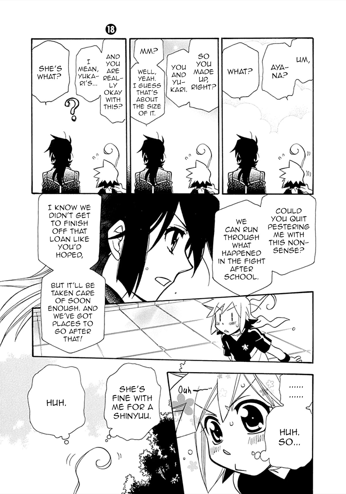 Hayate x Blade chapter 107 page 24