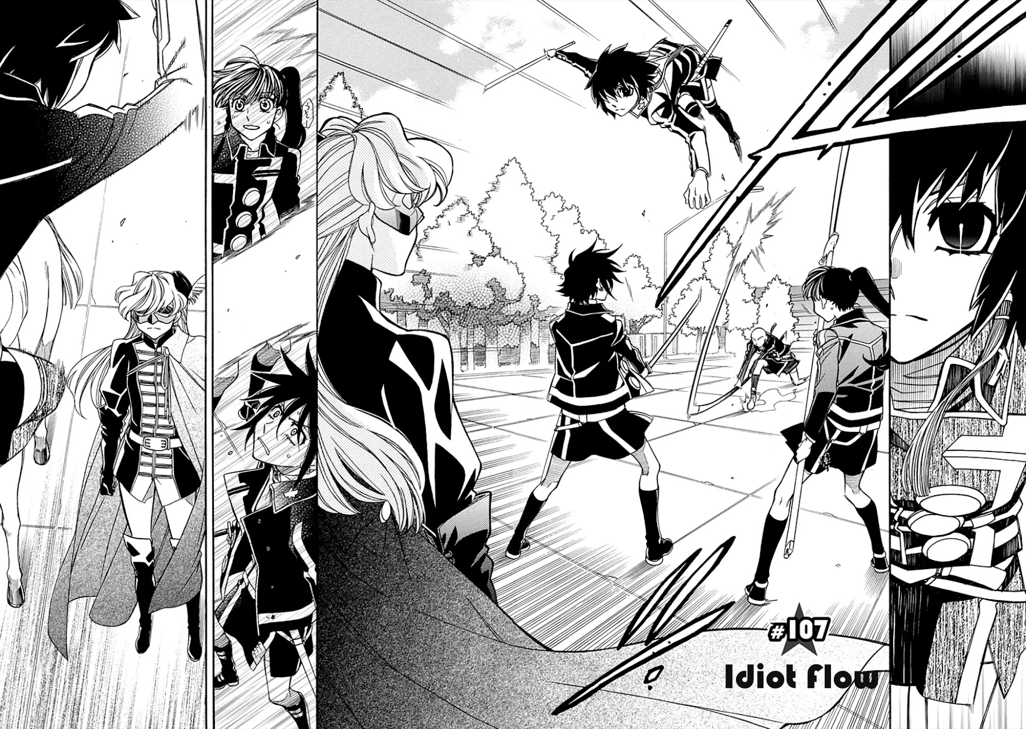 Hayate x Blade chapter 107 page 4