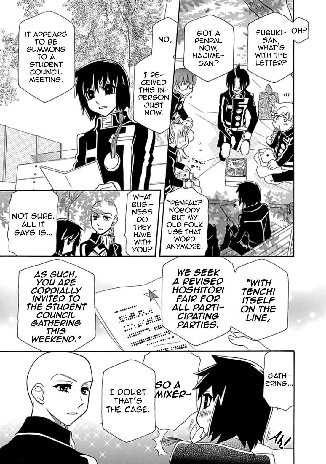 Hayate x Blade chapter 108 page 15