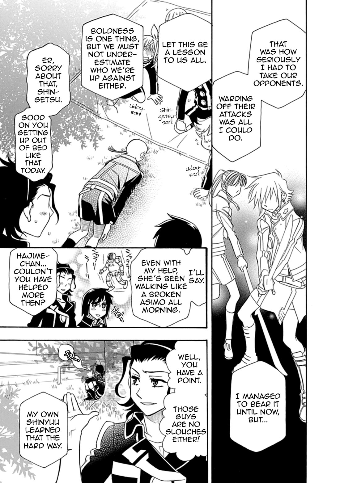 Hayate x Blade chapter 108 page 17