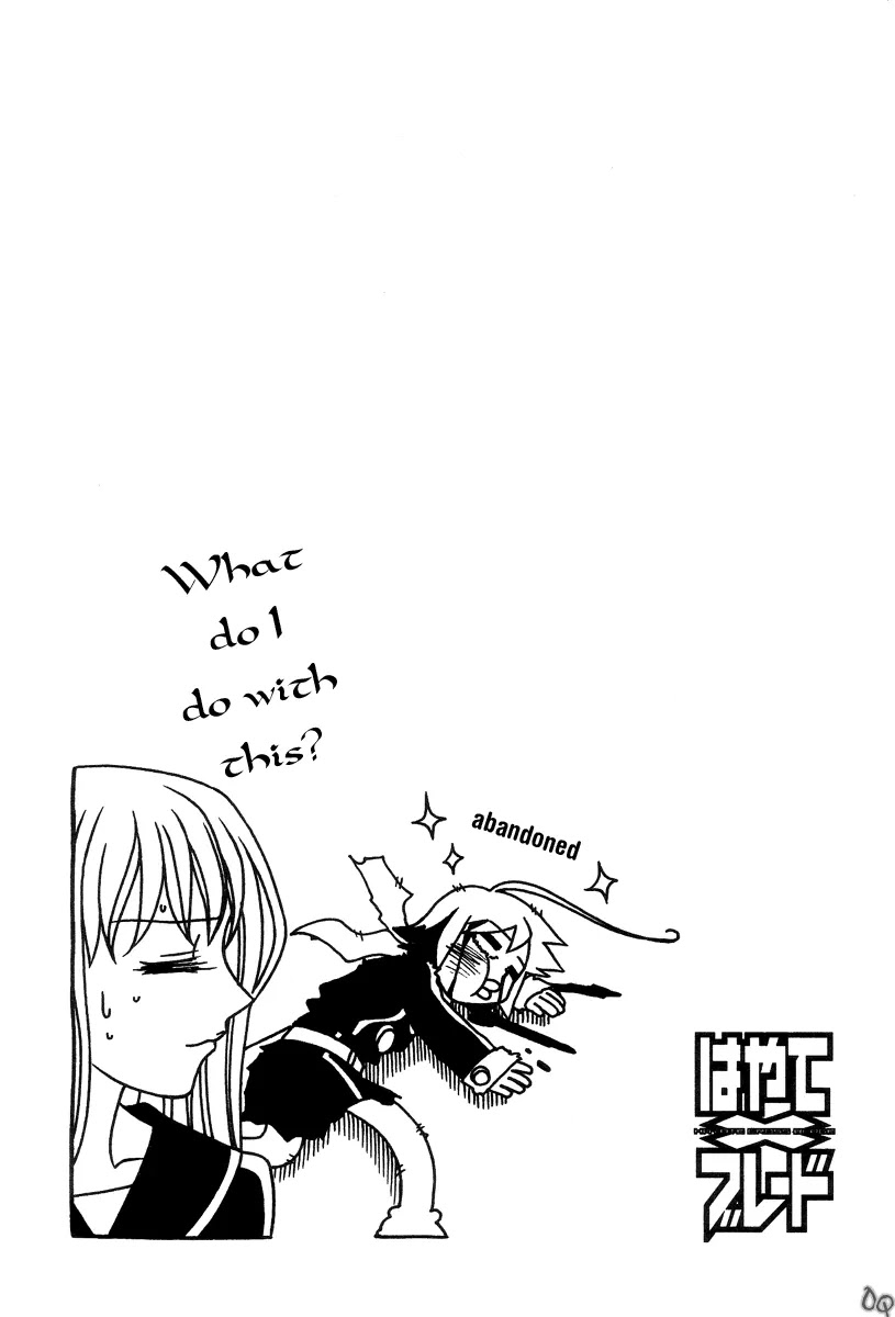 Hayate x Blade chapter 2 page 33