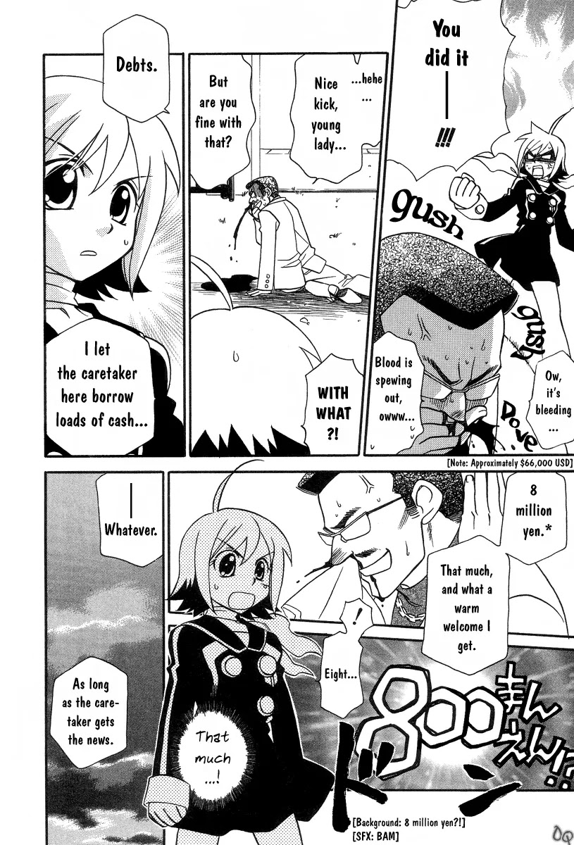Hayate x Blade chapter 2 page 8