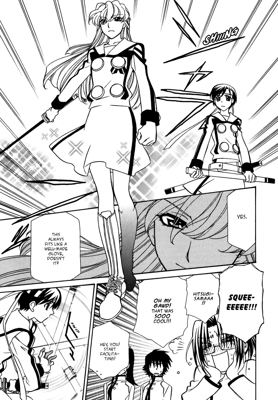 Hayate x Blade chapter 27 page 10