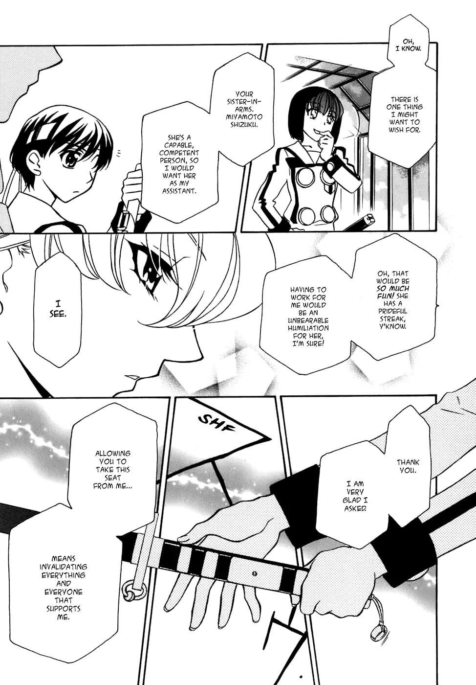 Hayate x Blade chapter 27 page 14