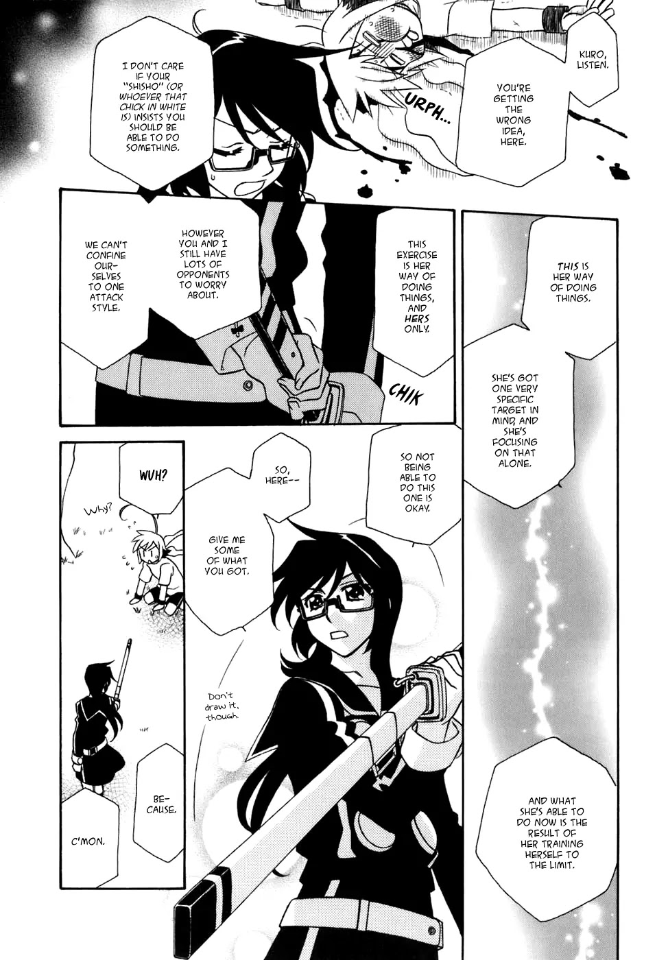 Hayate x Blade chapter 27 page 21