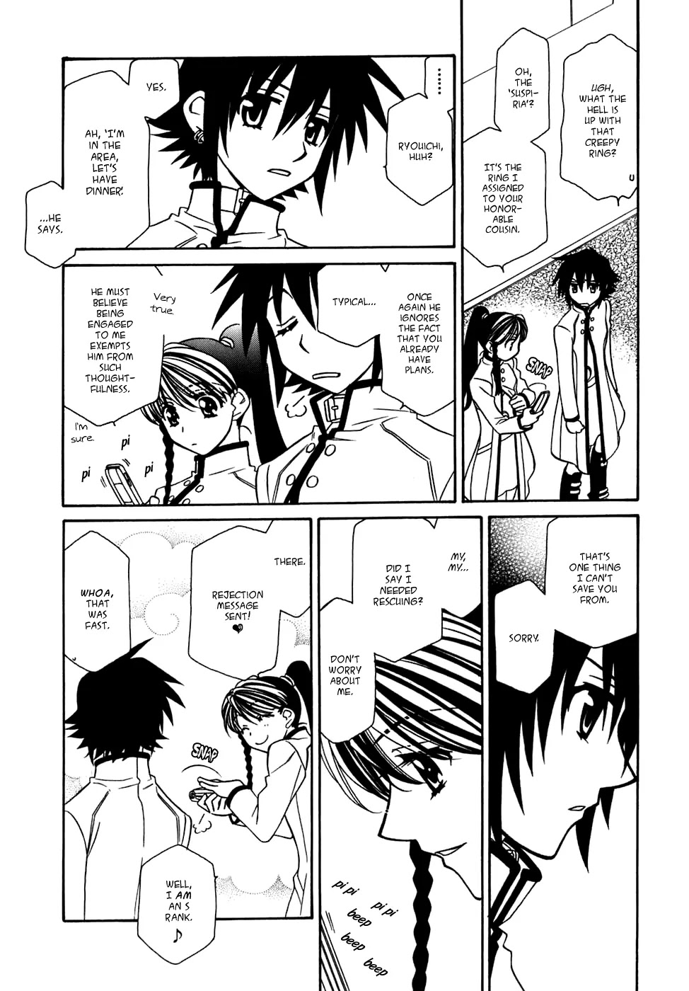Hayate x Blade chapter 27 page 3