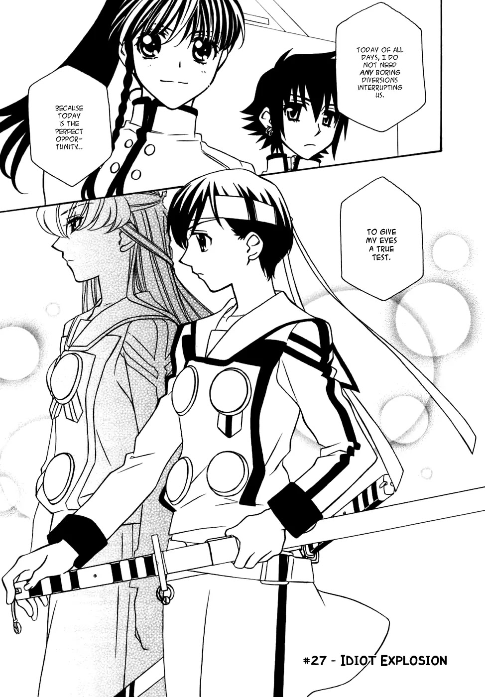 Hayate x Blade chapter 27 page 4