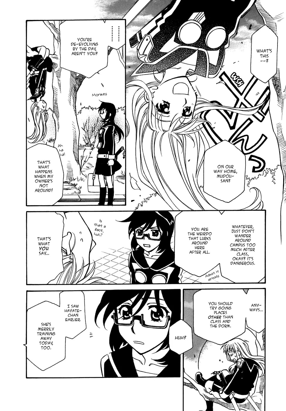 Hayate x Blade chapter 27 page 5