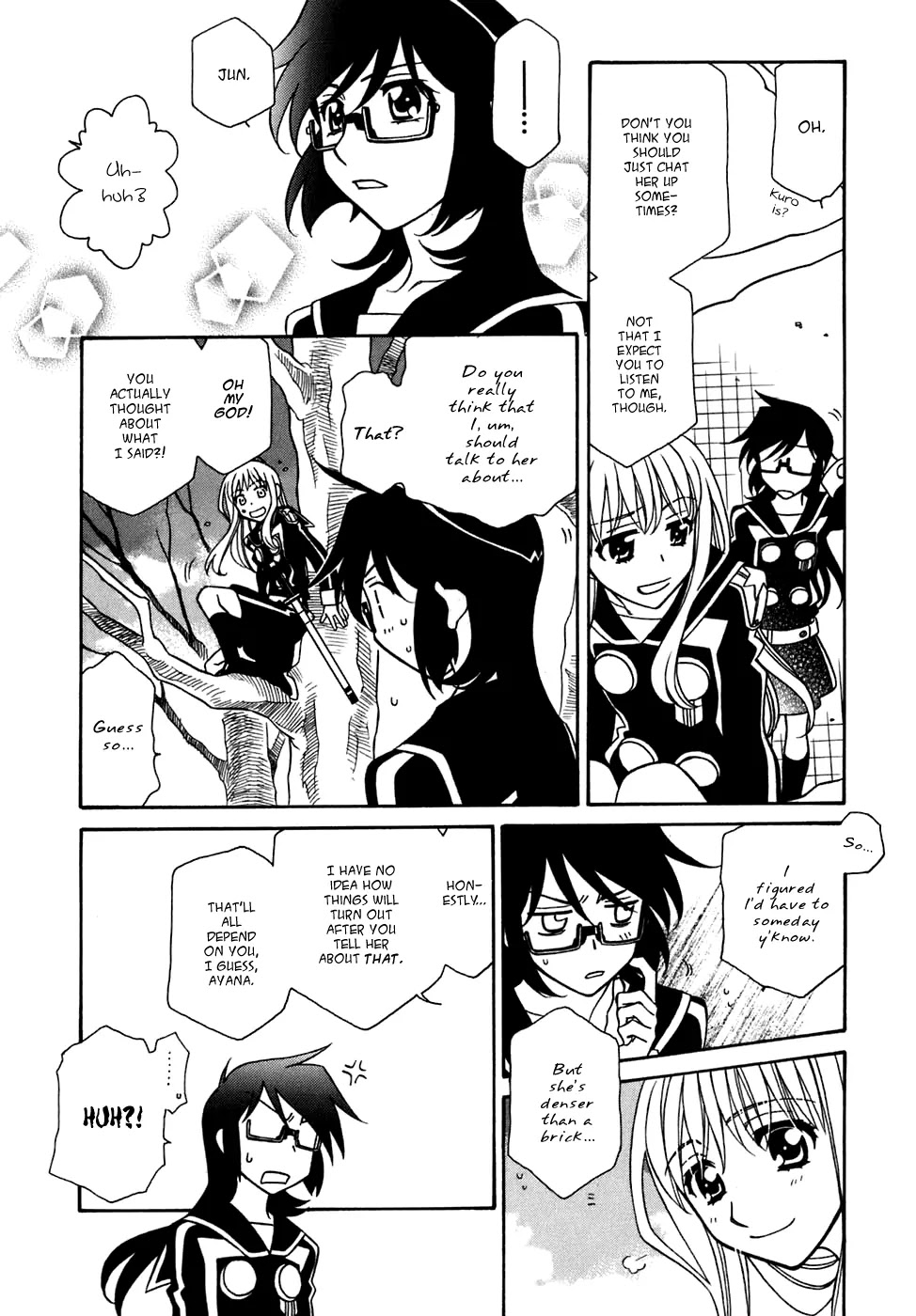 Hayate x Blade chapter 27 page 6