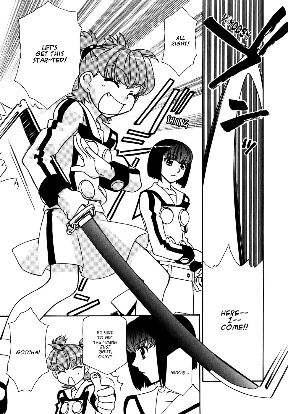 Hayate x Blade chapter 27 page 8