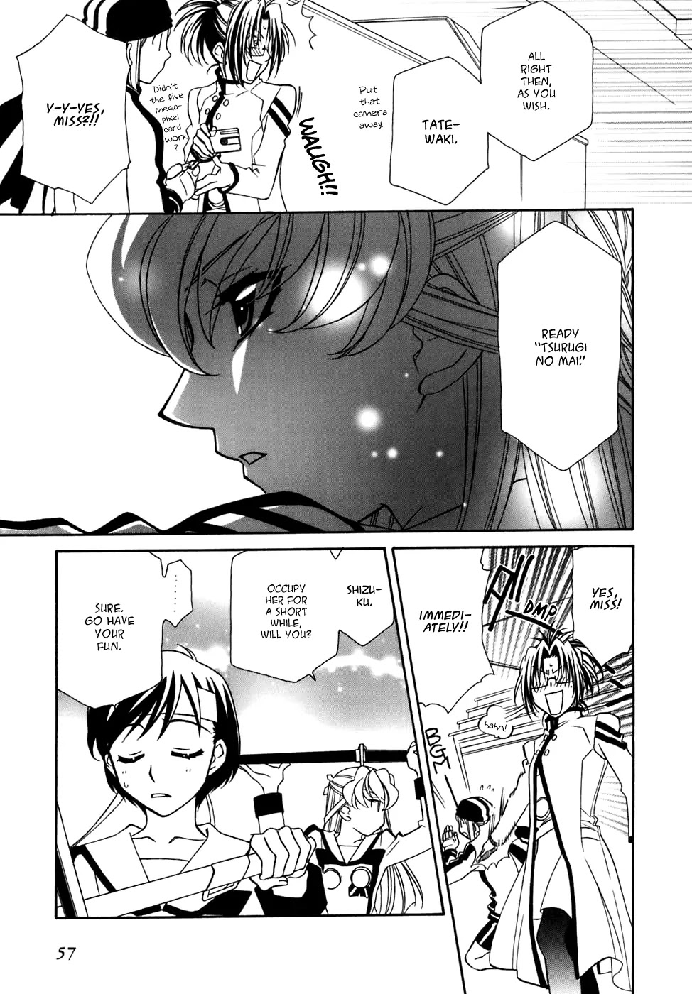 Hayate x Blade chapter 28 page 8