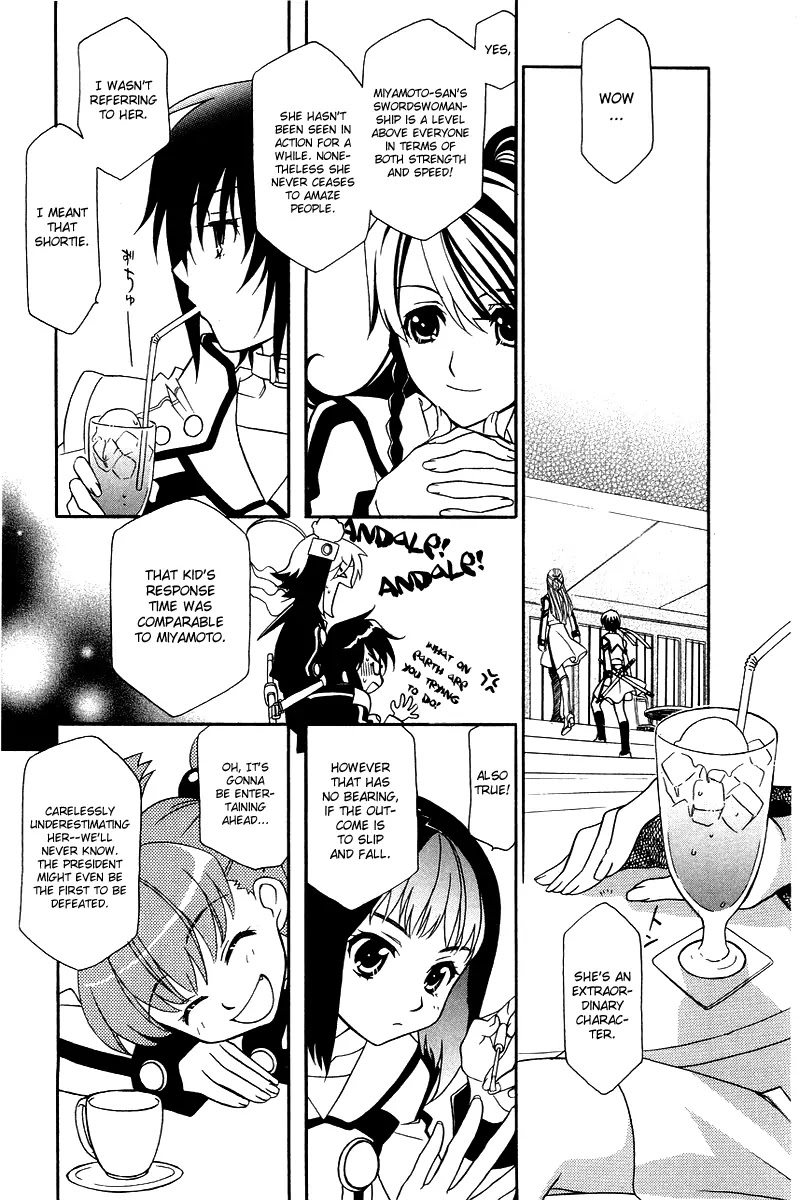 Hayate x Blade chapter 3 page 21