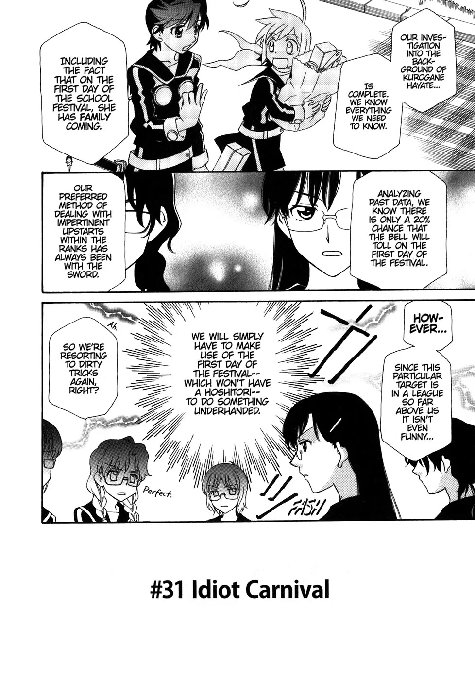 Hayate x Blade chapter 31 page 10