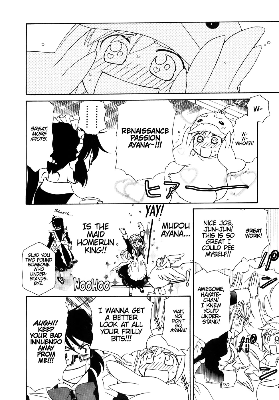 Hayate x Blade chapter 31 page 14