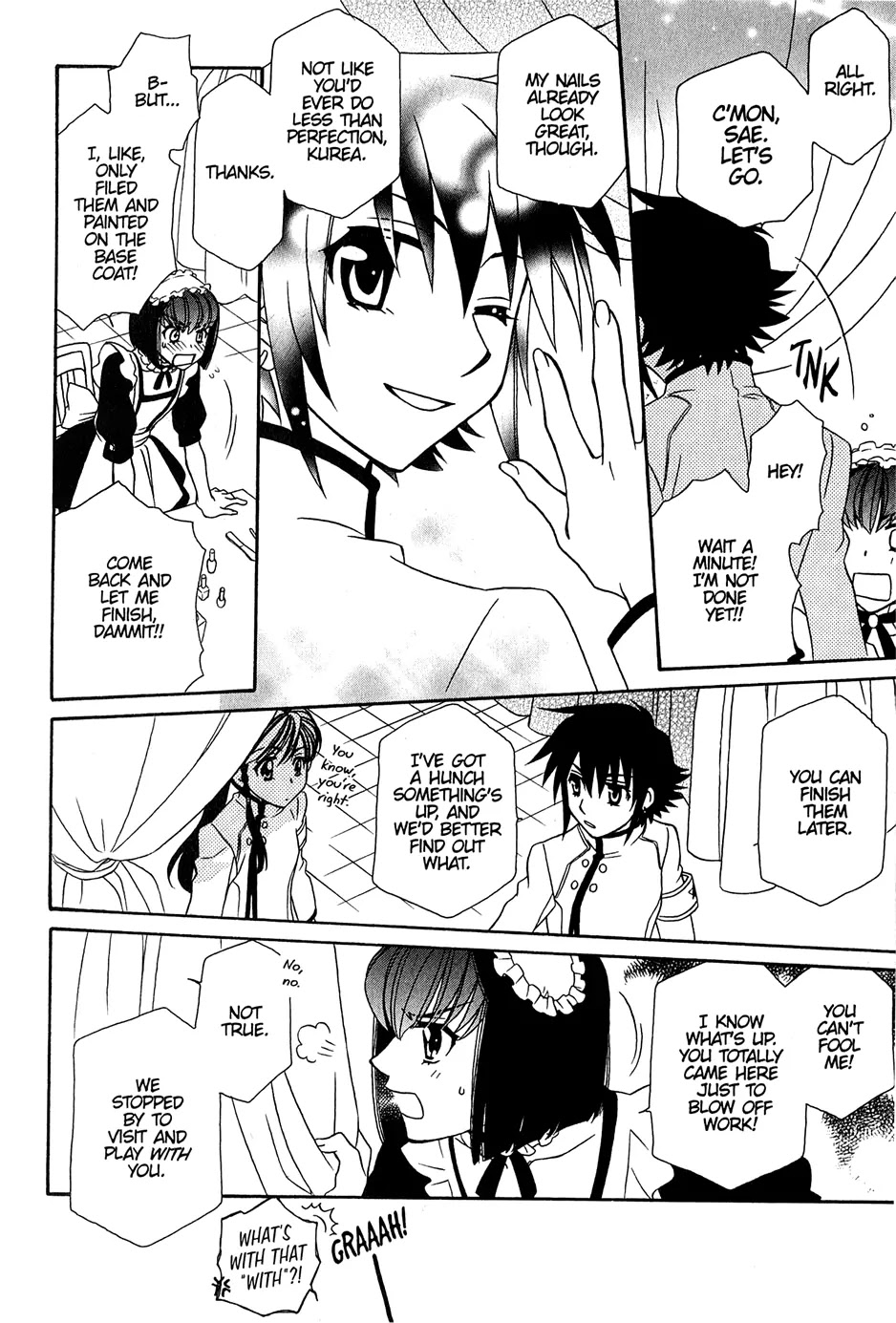 Hayate x Blade chapter 32 page 11