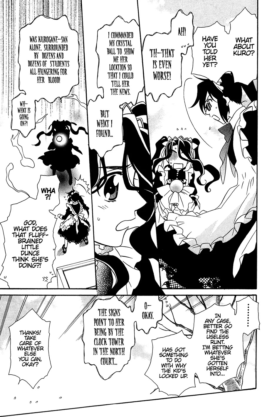Hayate x Blade chapter 32 page 14