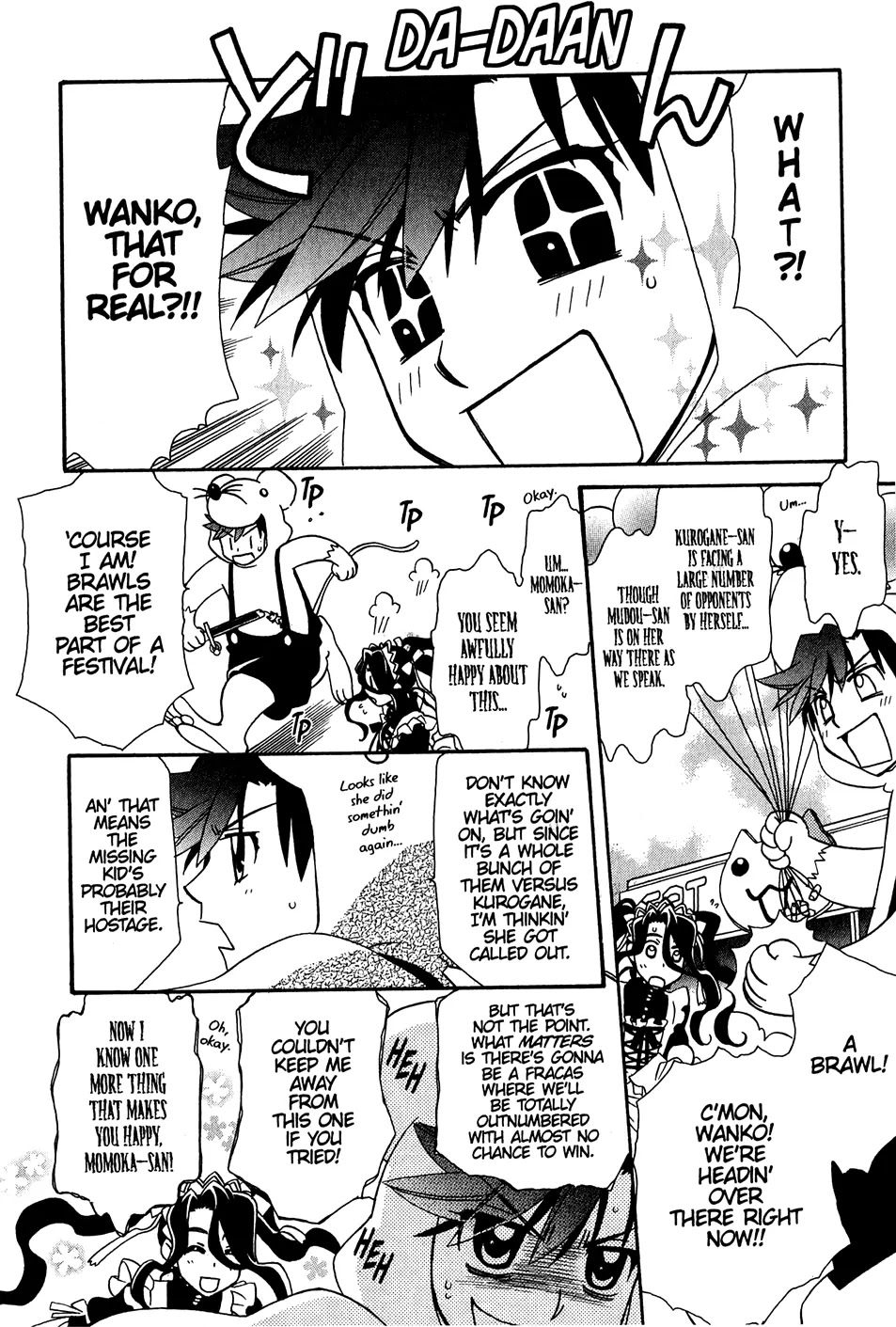Hayate x Blade chapter 32 page 19