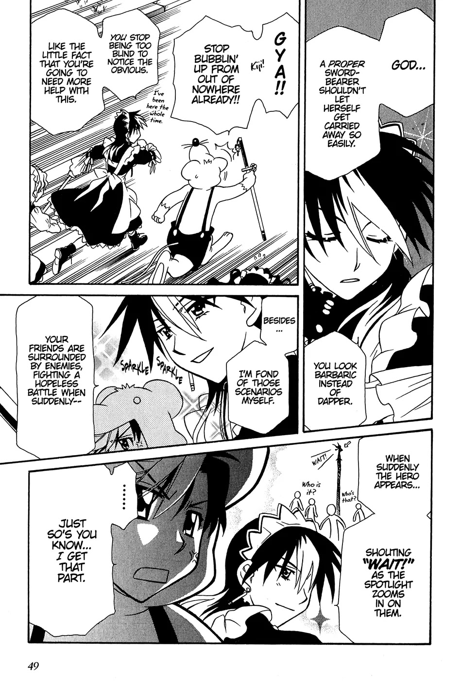 Hayate x Blade chapter 32 page 20