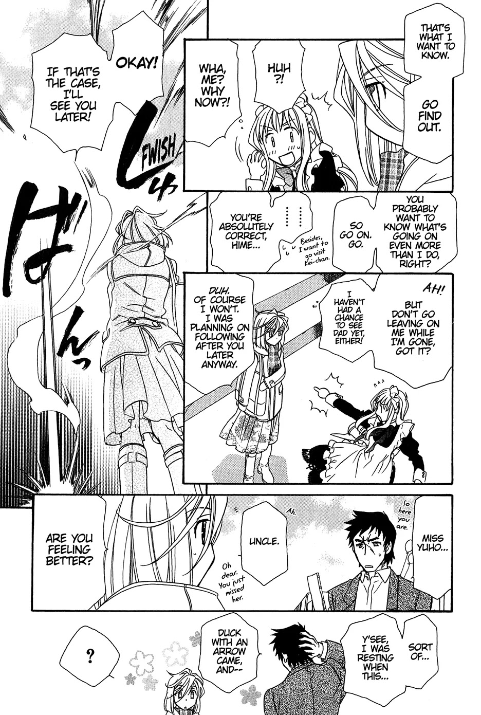 Hayate x Blade chapter 32 page 22