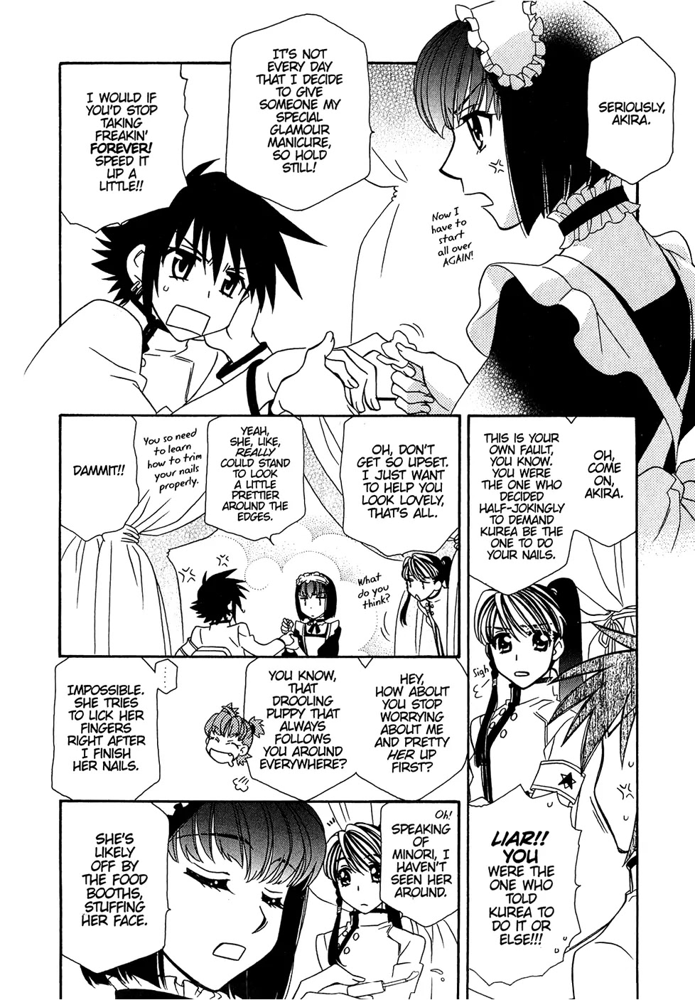 Hayate x Blade chapter 32 page 9