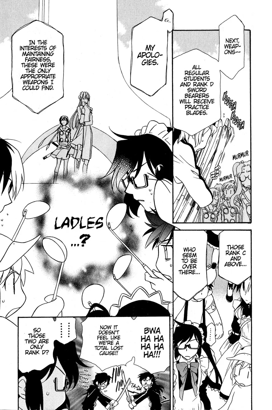 Hayate x Blade chapter 33 page 10