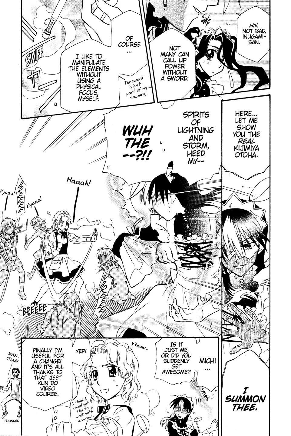 Hayate x Blade chapter 33 page 15