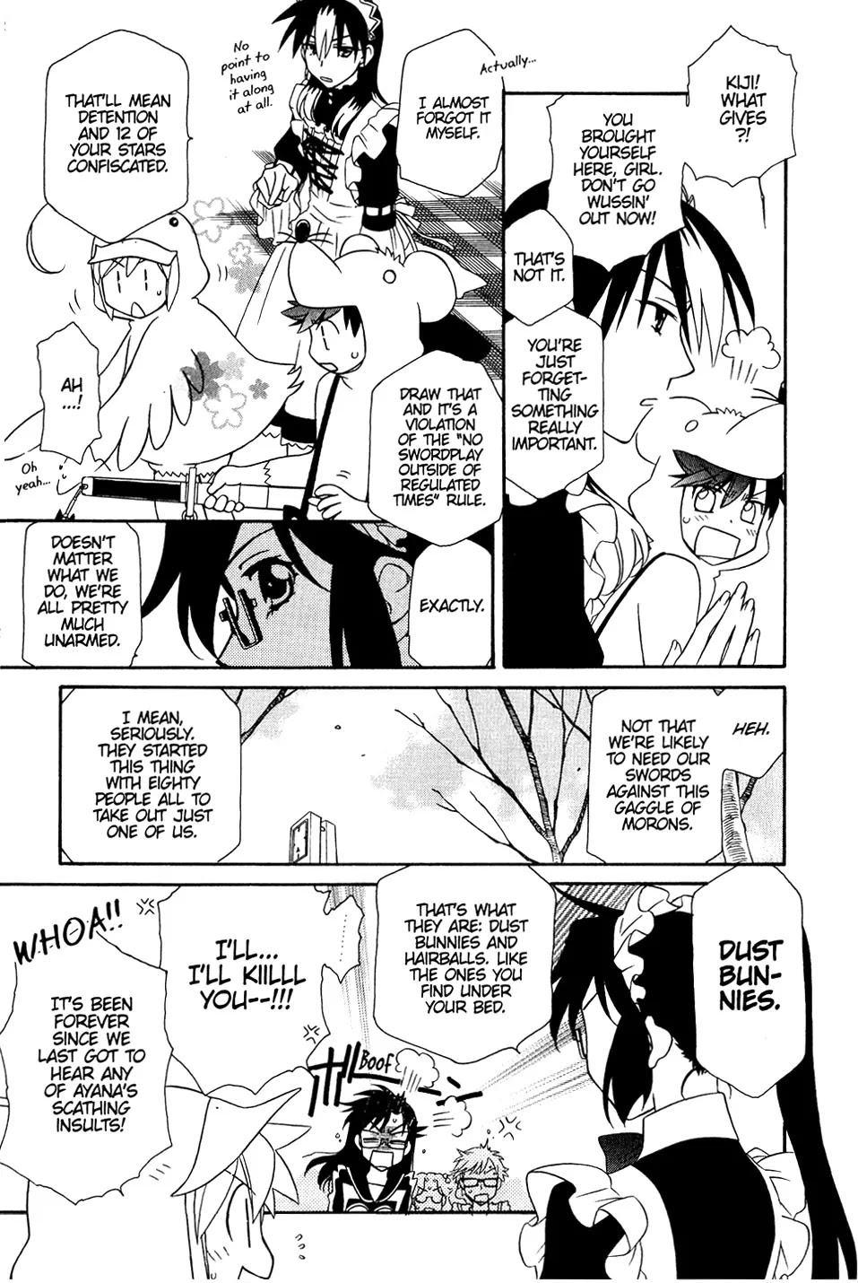 Hayate x Blade chapter 33 page 6